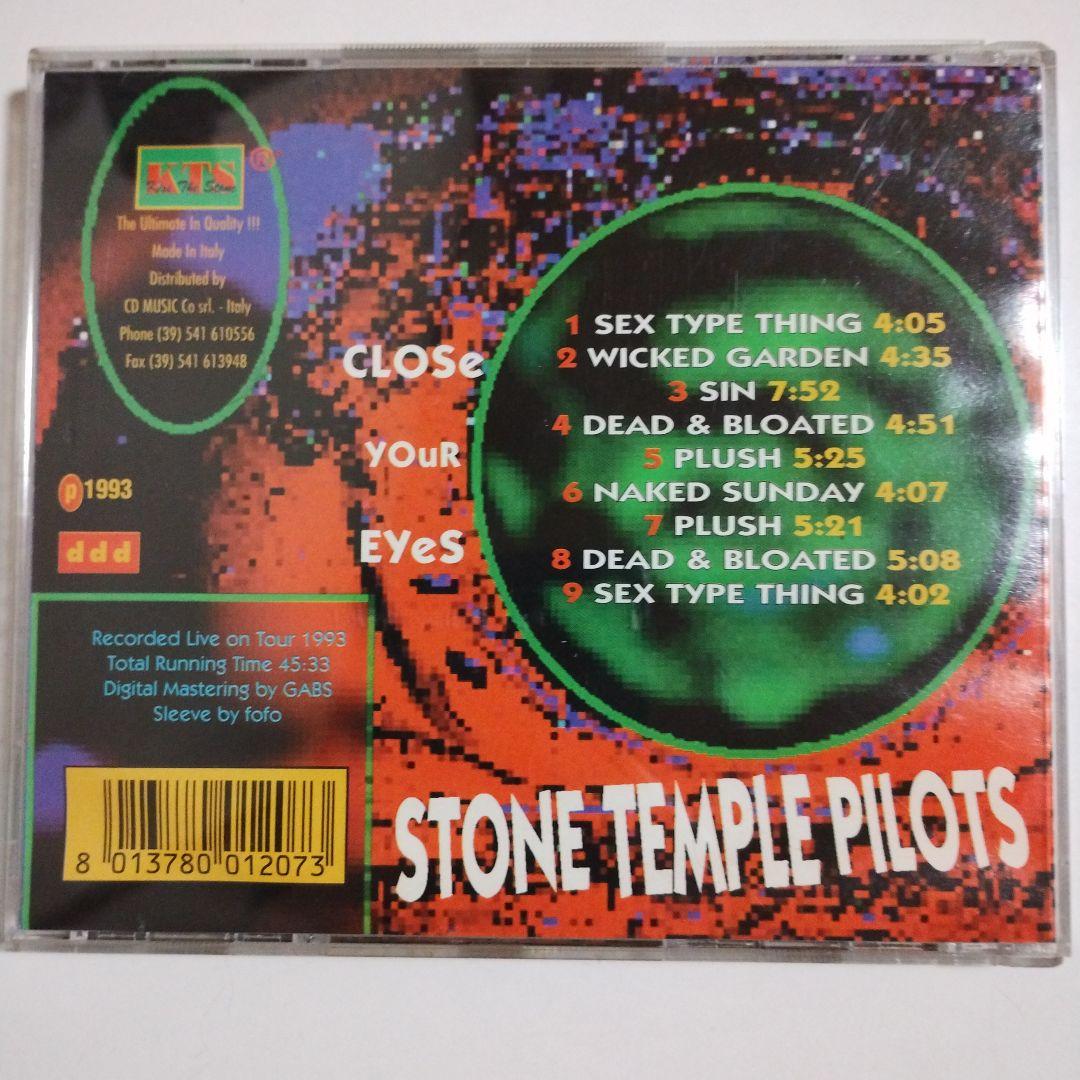 STONE TEMPLE PILOTS CLOSE YOUR EYES 発禁版