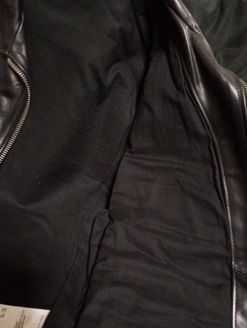 馬革 ホースハイドレザー　シングルライダースジャケット