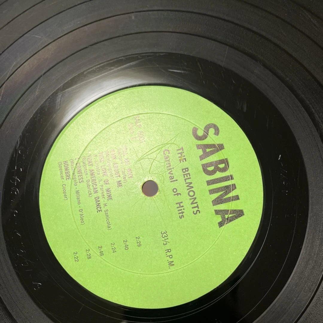 The Belmonts – Carnival Of Hits レコード US盤