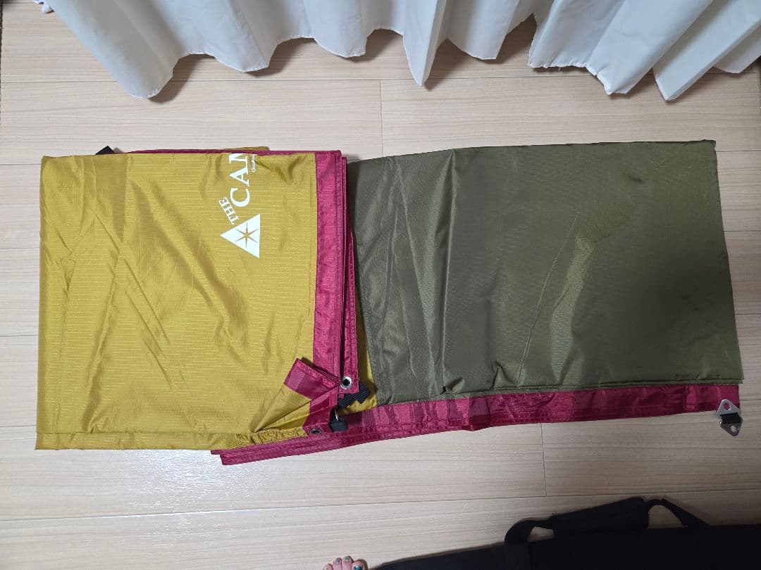 The Camper Newレクタタープ M 耐水圧3000mm エリッゼペグ付