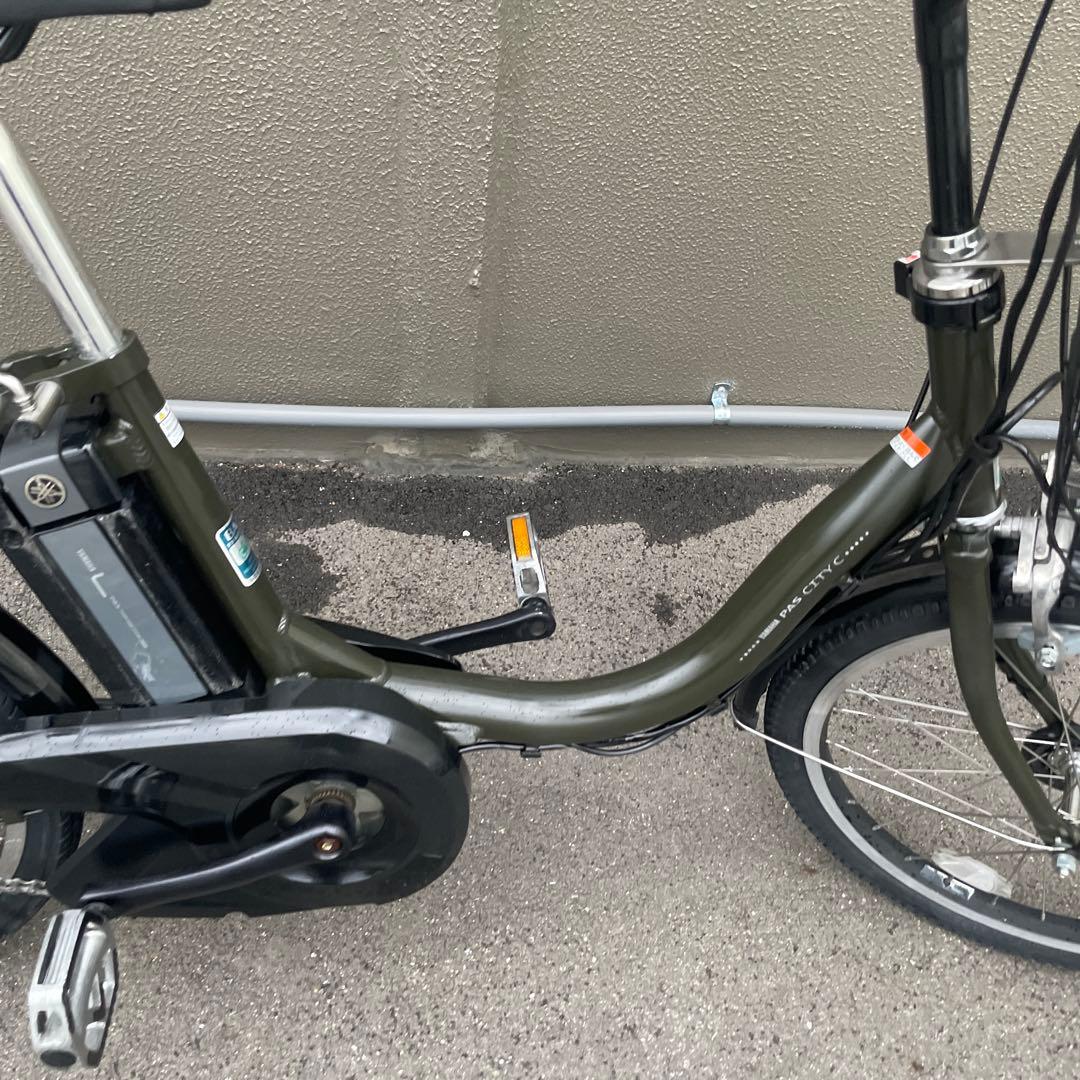 ヤマハ電動アシスト自転車20インチ グリーン