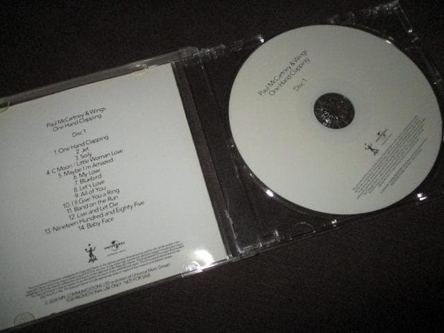 特価!! paul mccartney & wings the backyard