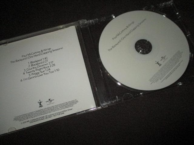 特価!! paul mccartney & wings the backyard