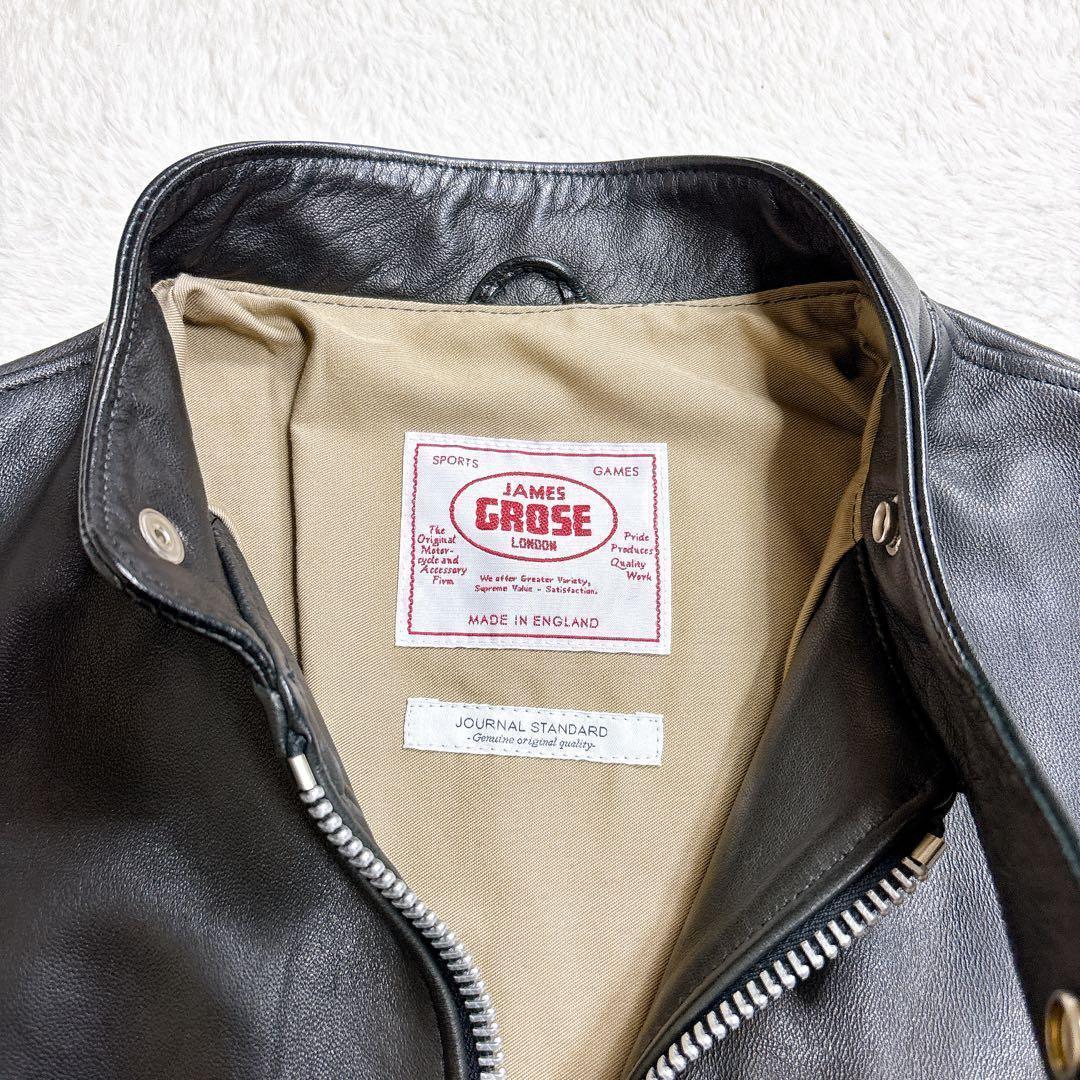 JAMES GROSE NEW TROPHY JACKET 羊革 シープスキン