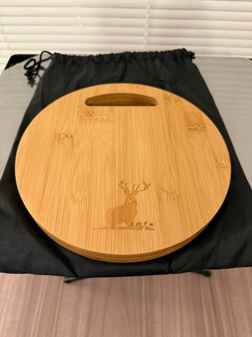 CAPTAIN STAG 折りたたみテーブル 薪割り台 火吹き棒 しゃもじ 付