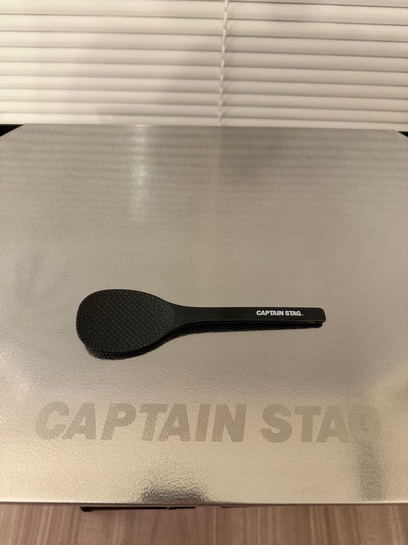 CAPTAIN STAG 折りたたみテーブル 薪割り台 火吹き棒 しゃもじ 付