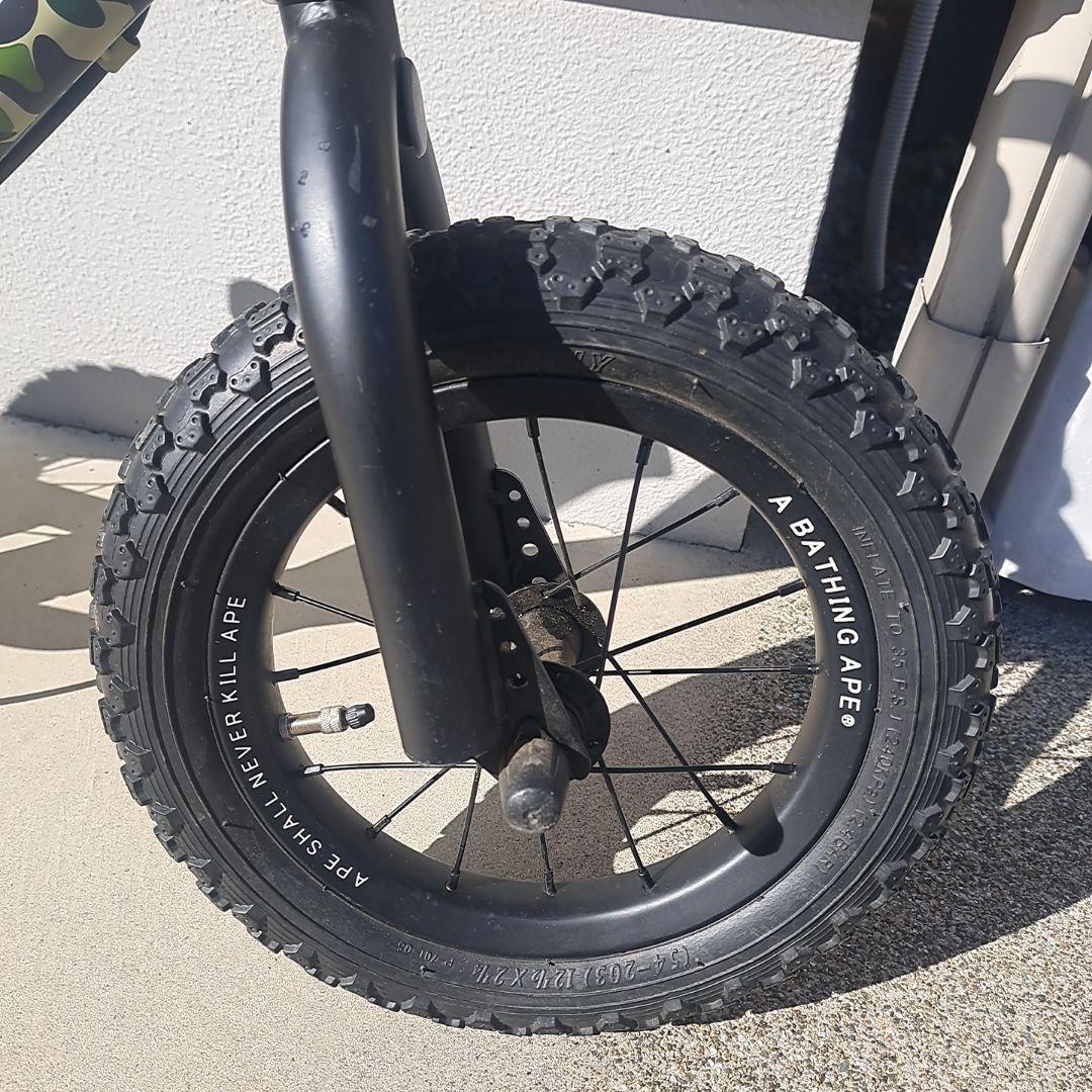 A BATHING APE バランスバイク 迷彩色