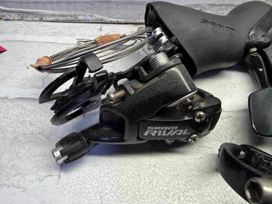 SRAM RIVAL コンポーネント　3点セット