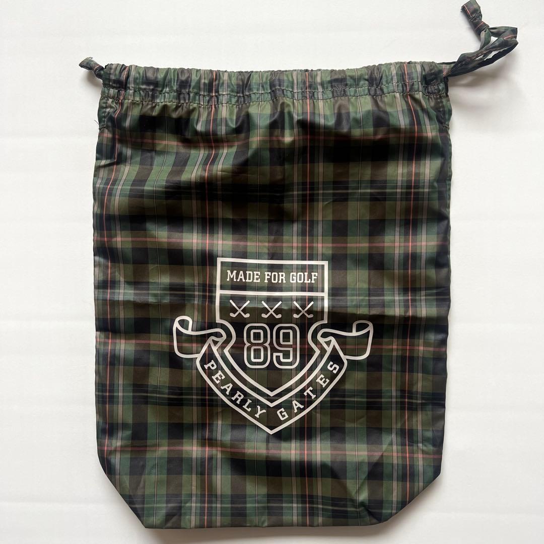 Pearlygates パーリーゲイツ　リバーシブル　チェック　ダウンジャケット