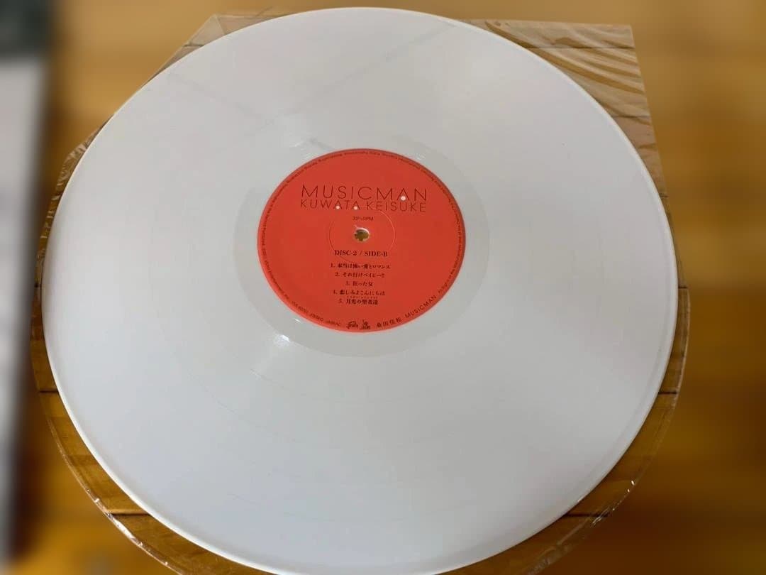 アナログ初回限定生産LP　桑田佳祐　MUSICMAN　歌詞インナー・ポスター!