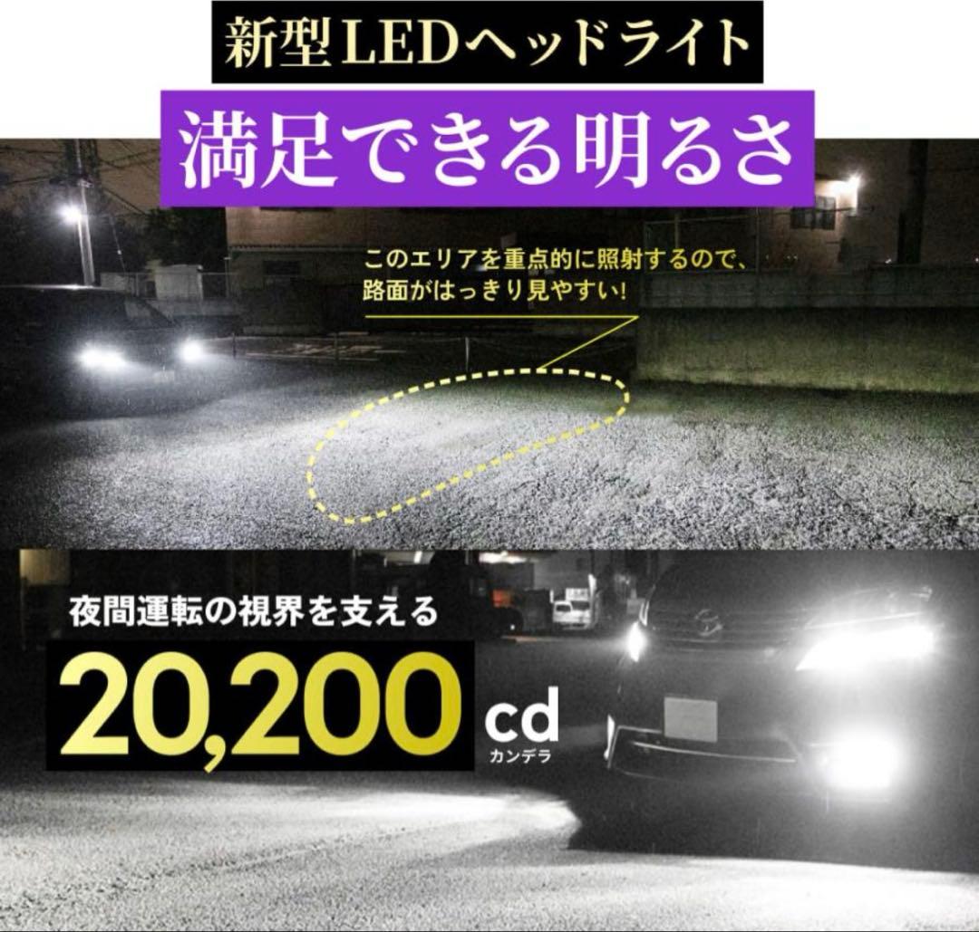 HID屋　LEDヘッドライト バルブ D4S用　2個セット