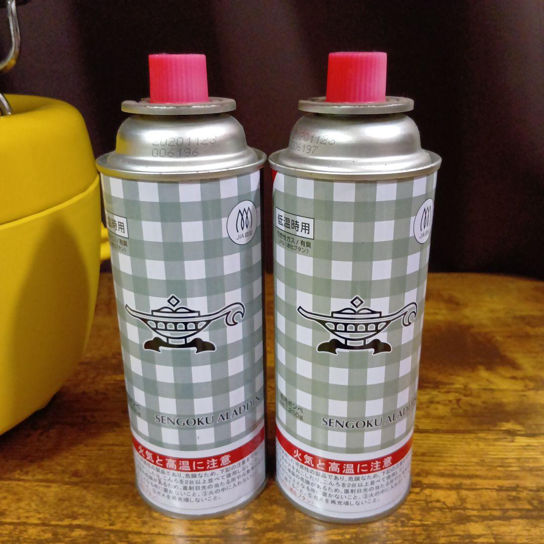 SENGOKU ALADDIN ポータブルガスカセットコンロ ガス缶付き