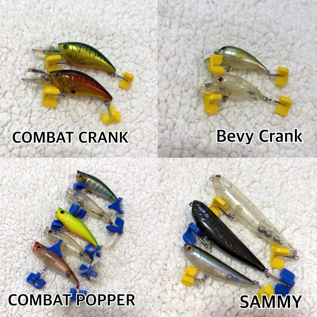 バス釣り引退セット　ルアーワームセット売り　タックルボックス付き　バスルアー