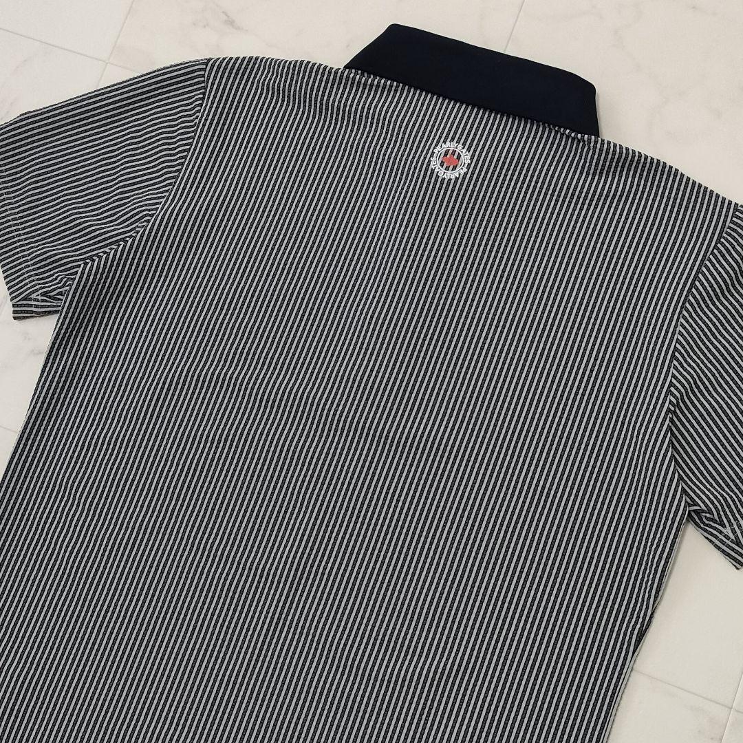 【極美品】パーリーゲイツ　オプティマクールサッカー半袖シャツ　25年モデル　4