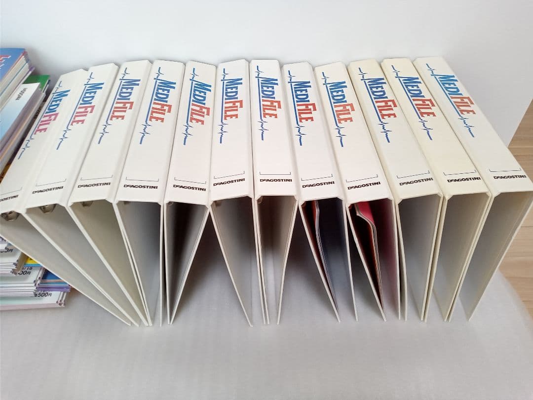 週刊 MEDI FILE 全120巻セット（専用ファイル付） ディアゴスティーニ