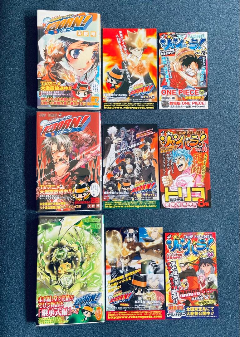 家庭教師ヒットマンReborn! ★ 全巻初版 ★ 帯☆チラシ付き + おまけ