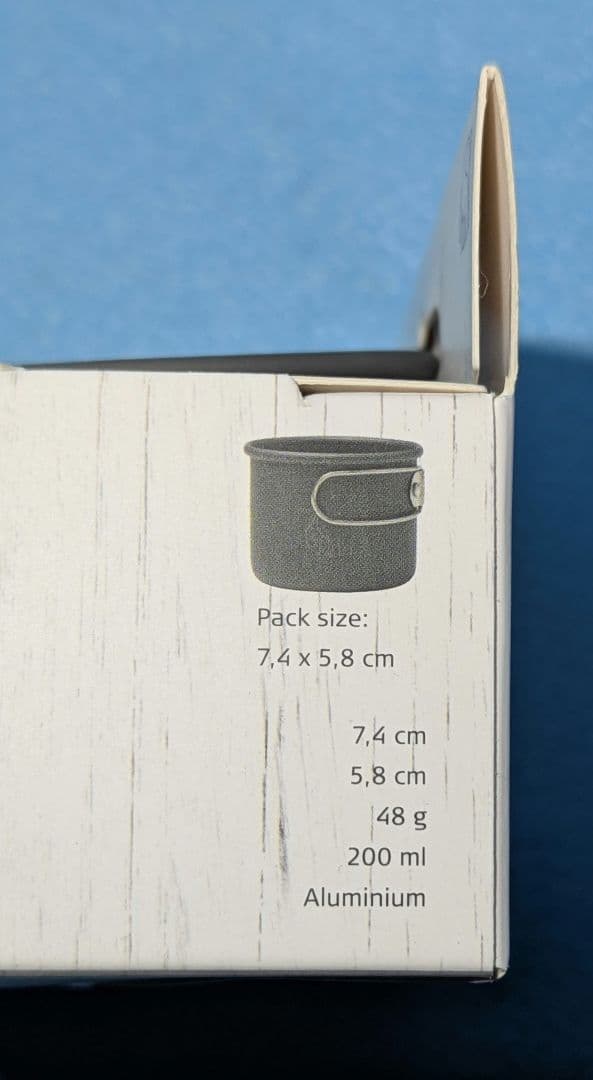 nordisk アルミマグ 400ml×2 200ml×2 4個セット