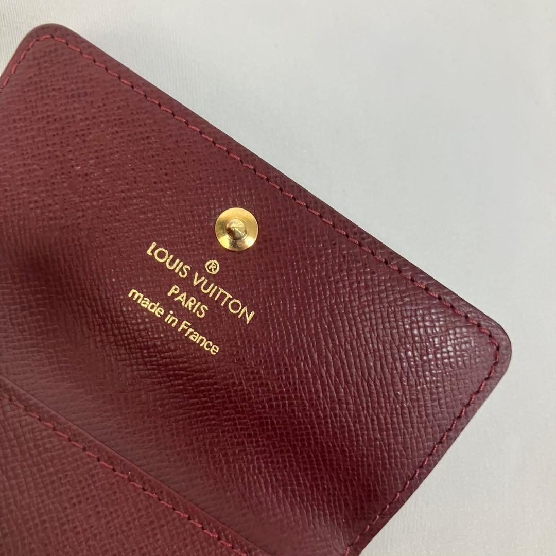 【美品】ルイヴィトン　ダミエミュルティクレ4 ラベルコレクション