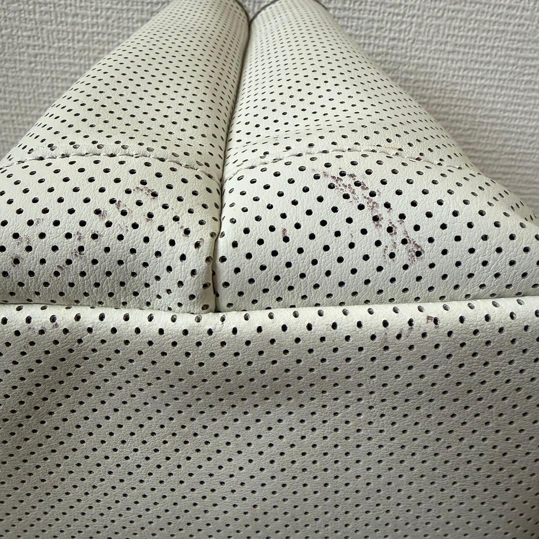 極美品　MUTA ムータ　カートバッグ　トートバッグ　白　アイボリー　バッグ