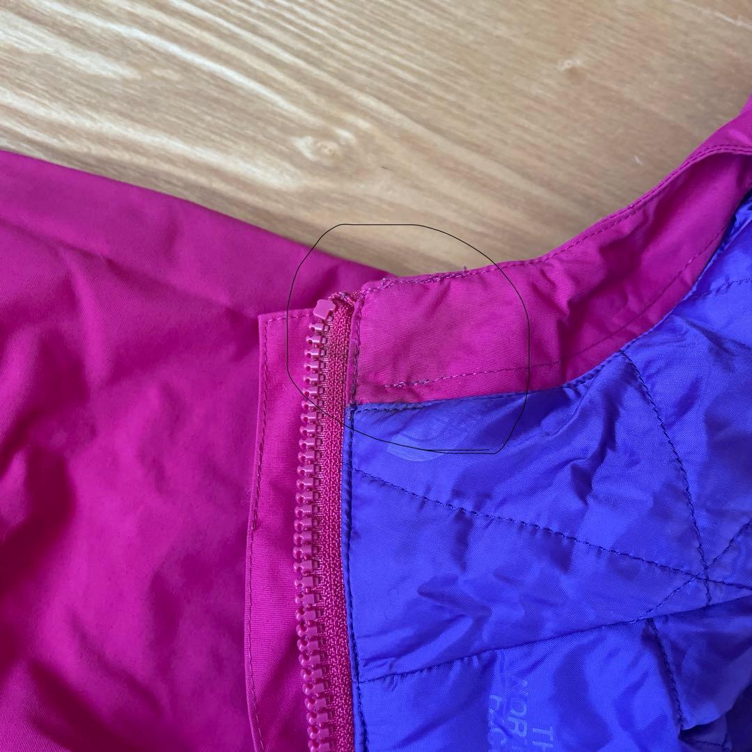 キッズ　THE NORTH FACE スノーウエア　上下セット　120cm