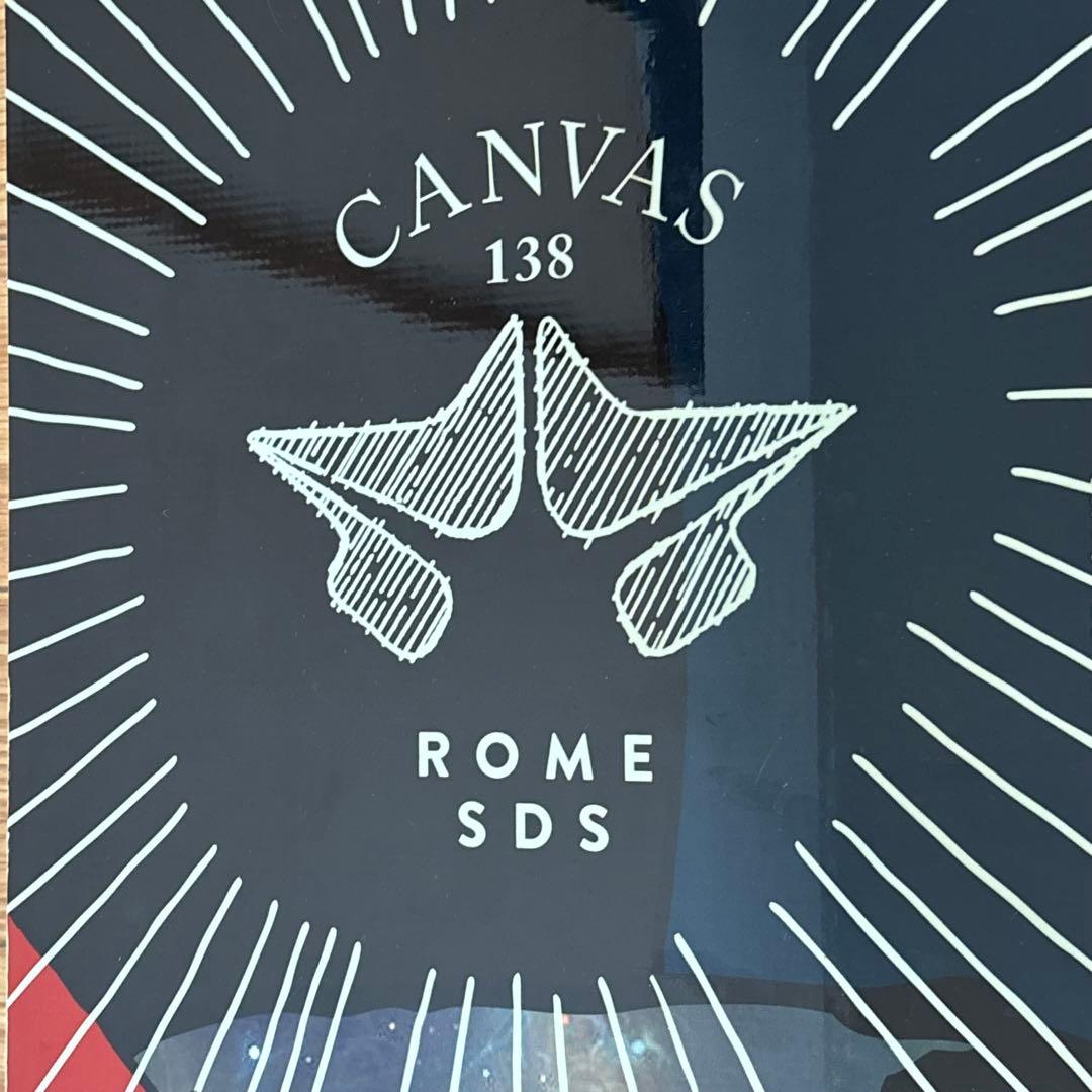 スノーボード ROME SDS CANVAS 138 FLUX GX