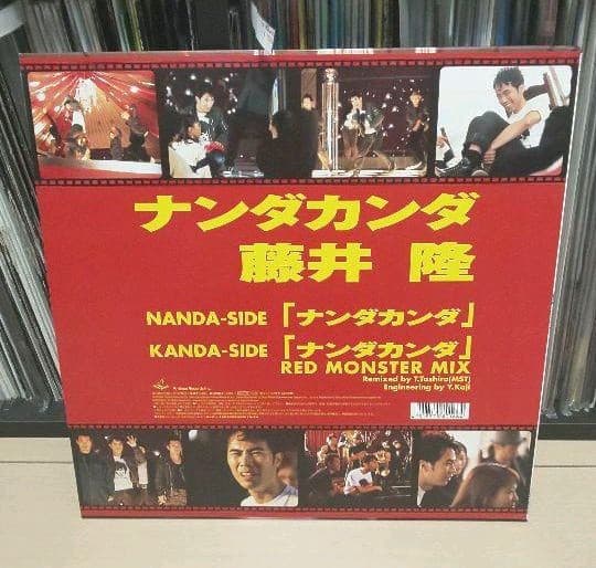 藤井隆 ナンダカンダ 12インチアナログレコード 美品