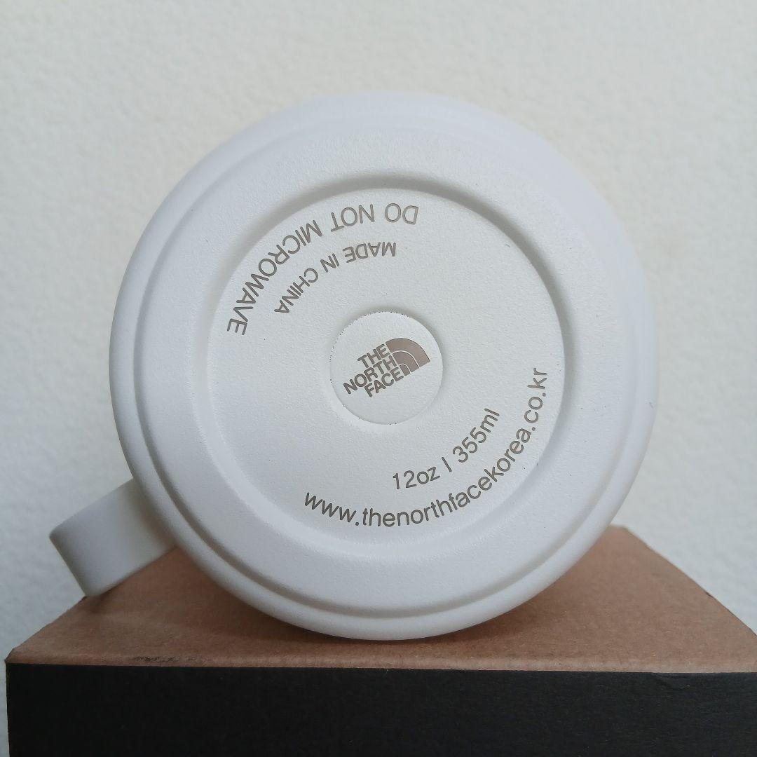 新品韓国限定■ノースフェイス ステンレスマグカップ アウトドア白 MiiR