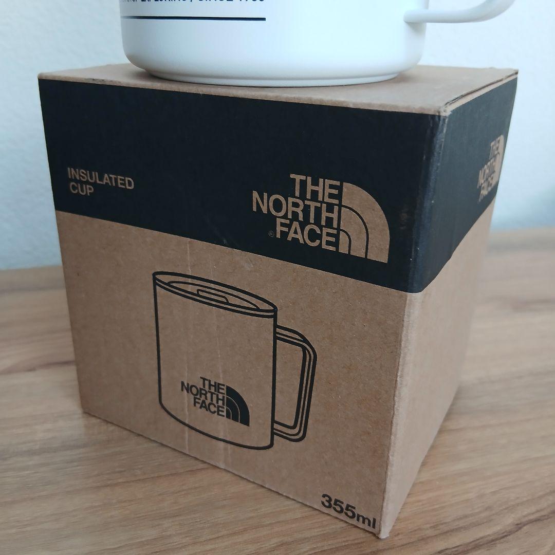新品韓国限定■ノースフェイス ステンレスマグカップ アウトドア白 MiiR