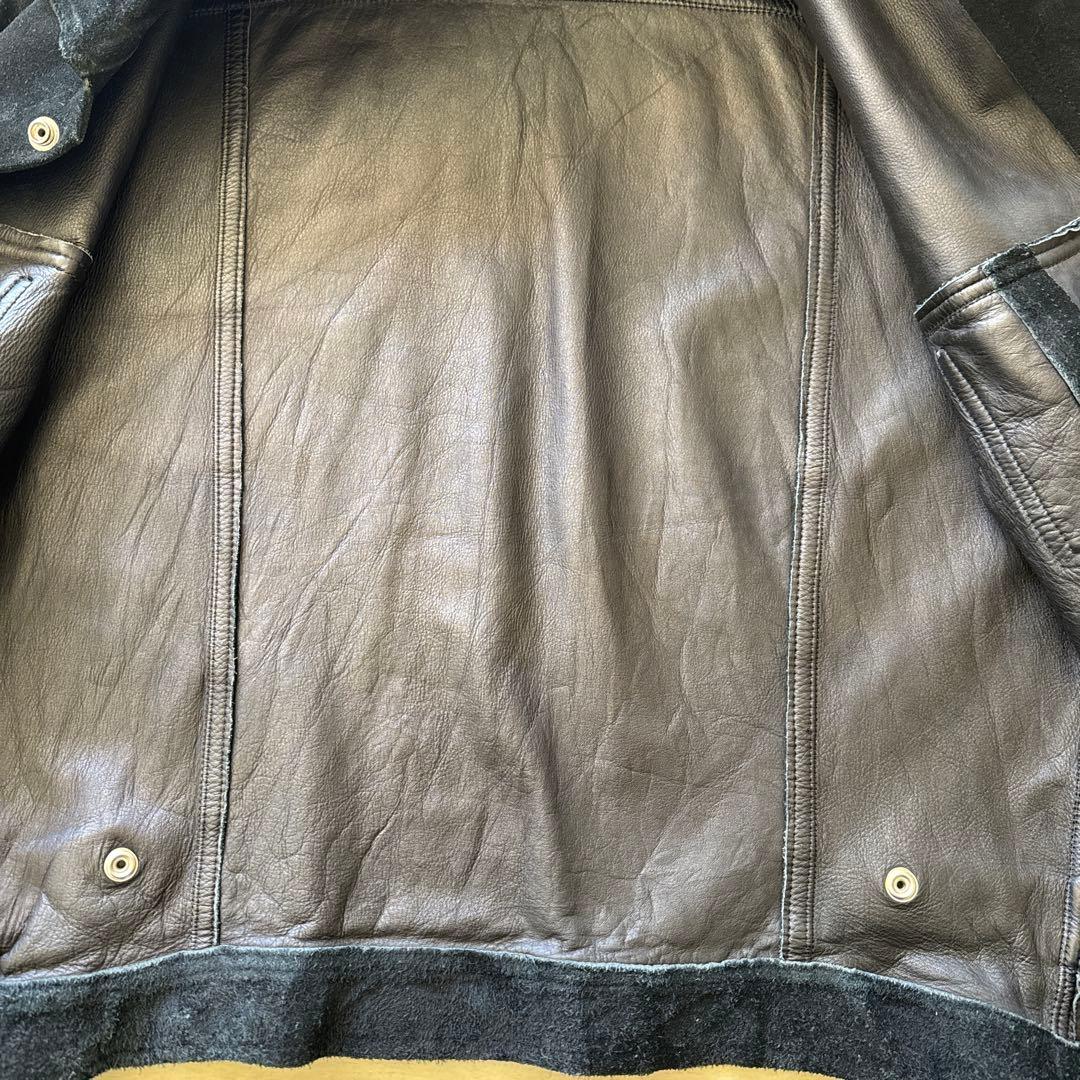 アンダーカバー名作 97AW LEAF期 スウェードジャケット