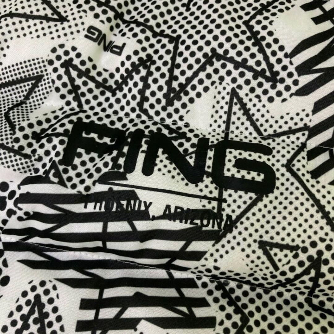 極美品 【PING】ピン トライストレッチ中綿プルオーバー スニード M