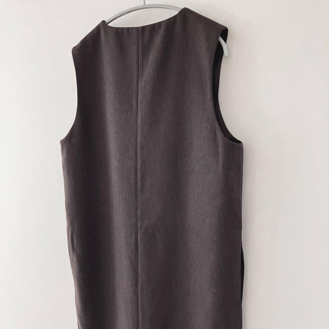 ワンピース todayful Keyneck Pencil Dress brown 36