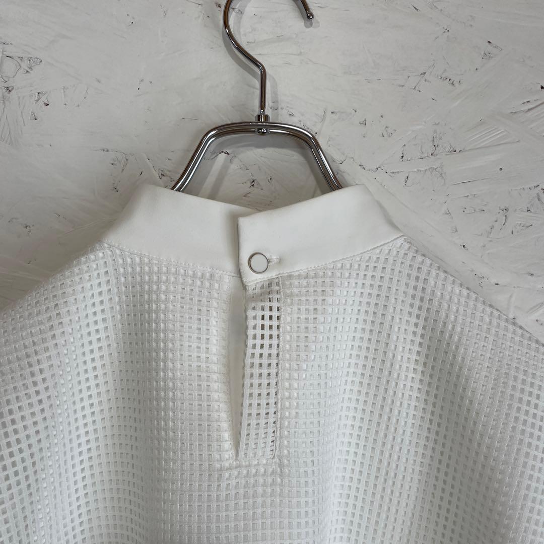 2025SS ゴルフウェア【Callaway】メッシュレースモックネックシャツM