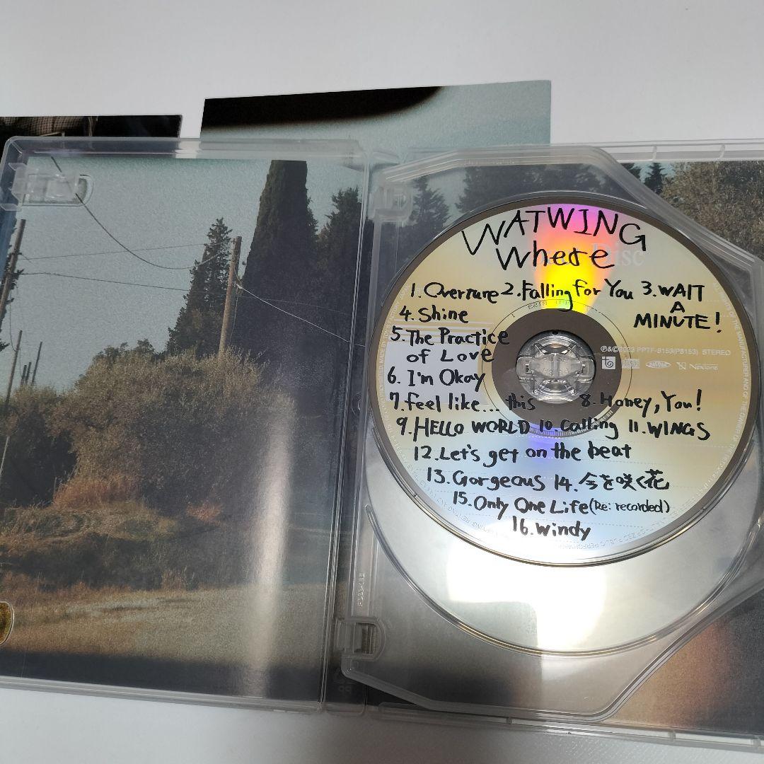 WATWING Where FC限定盤 Blu-ray付　中古