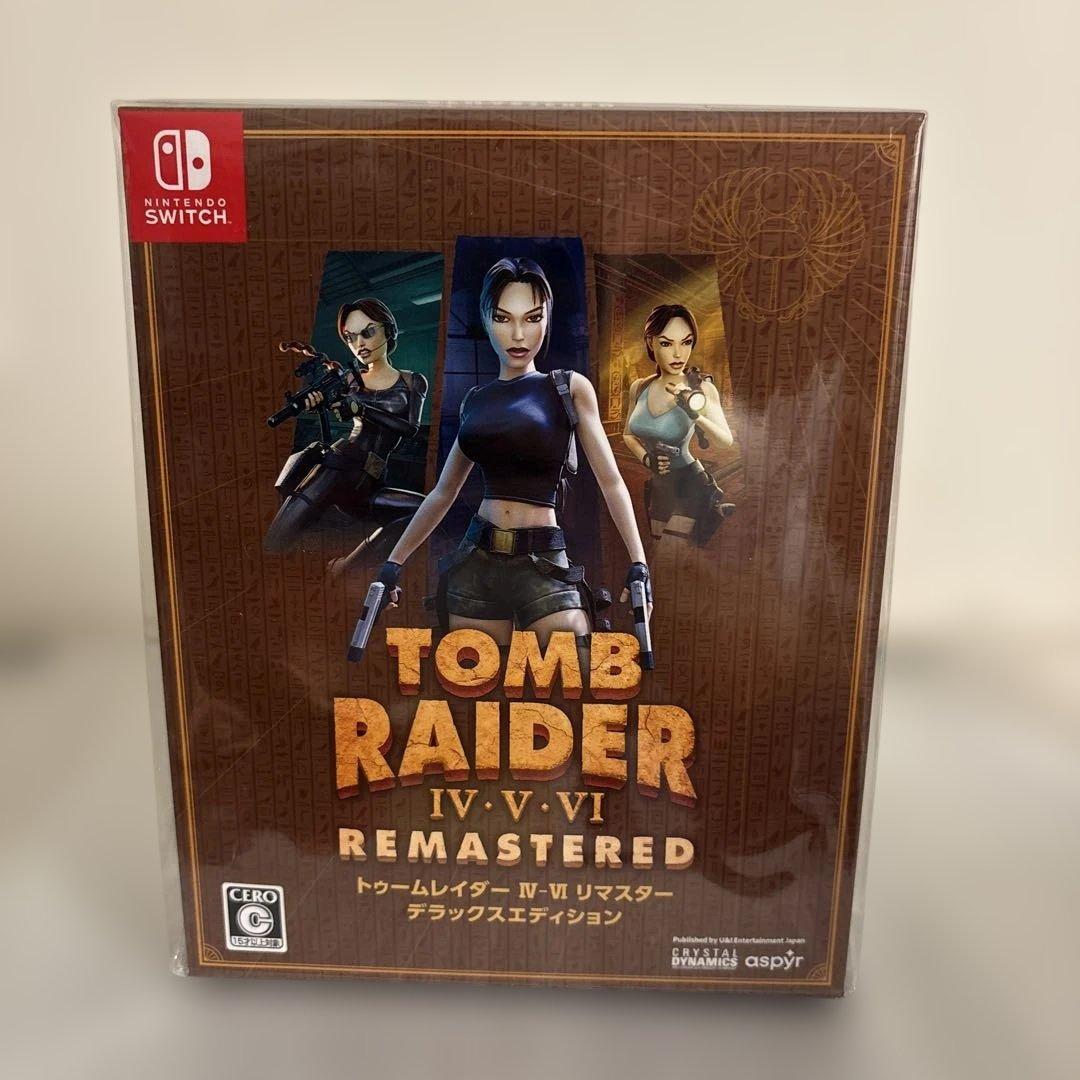 新品未開封　トゥームレイダー4-6 リマスター デラックスエディション