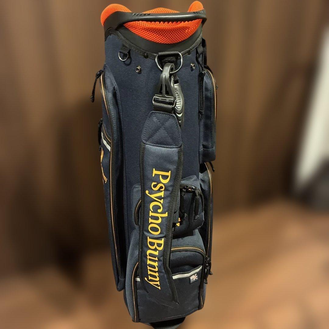 Psycho Bunny ゴルフバッグ ネイビー