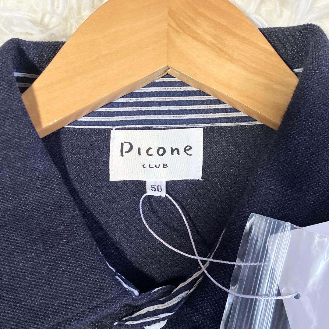 新品タグ付き‼︎ PICONE CLUB 長袖ポロシャツ サイズ50 ゴルフ