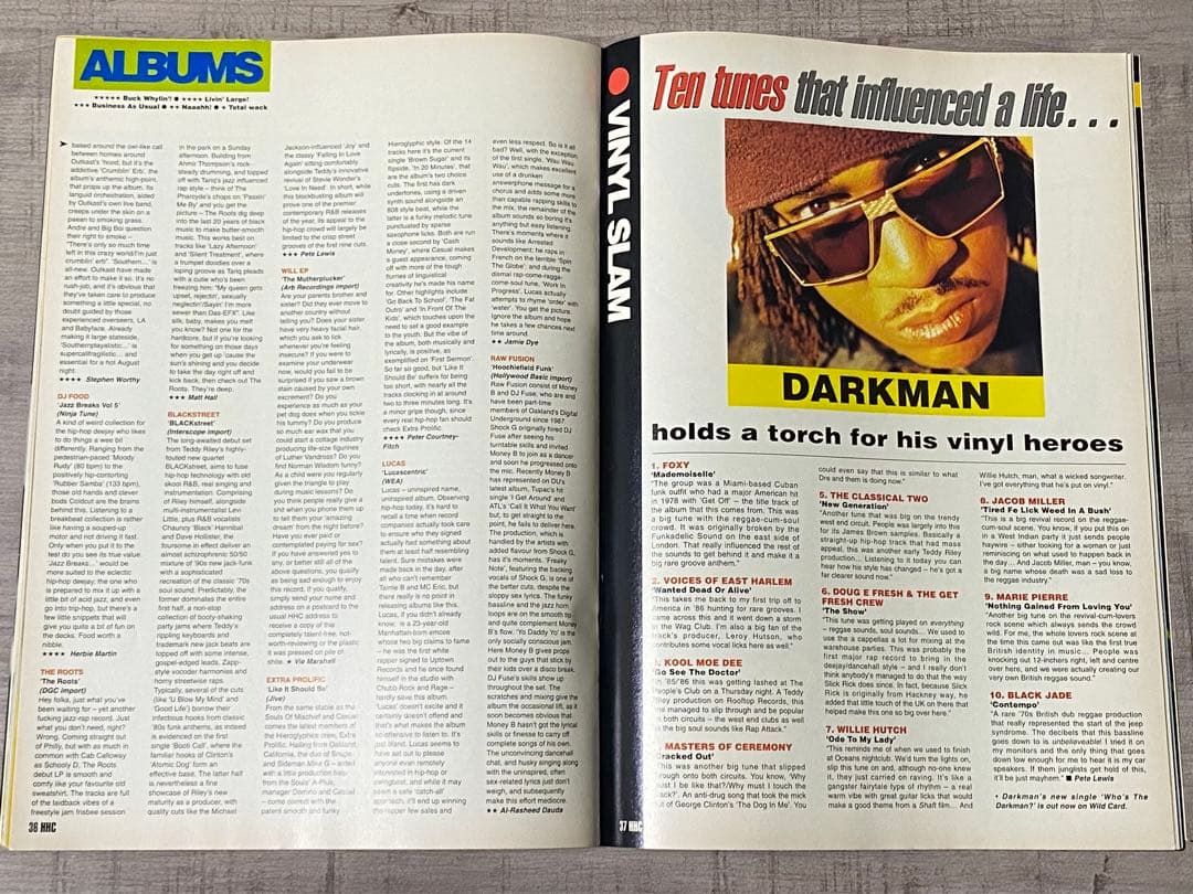 Warren G The Alchemist HHC HIPHOP 洋雑誌