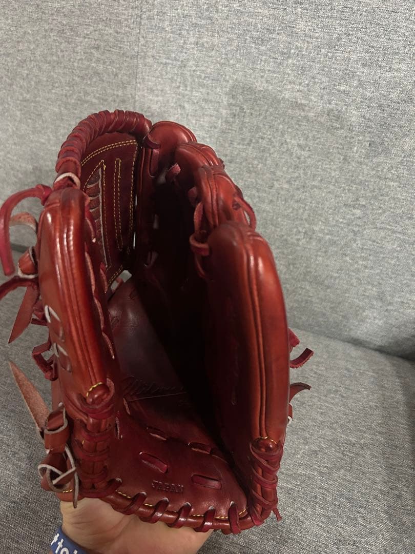 Wilson 赤 硬式グローブ