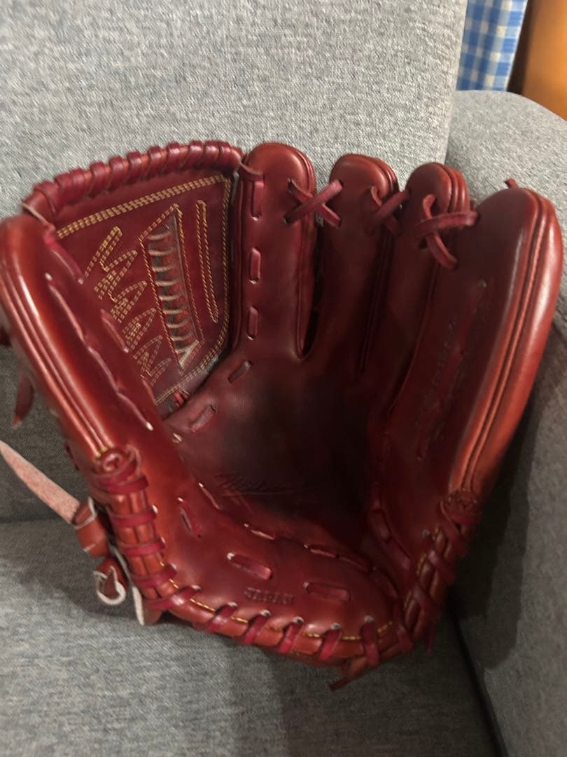 Wilson 赤 硬式グローブ