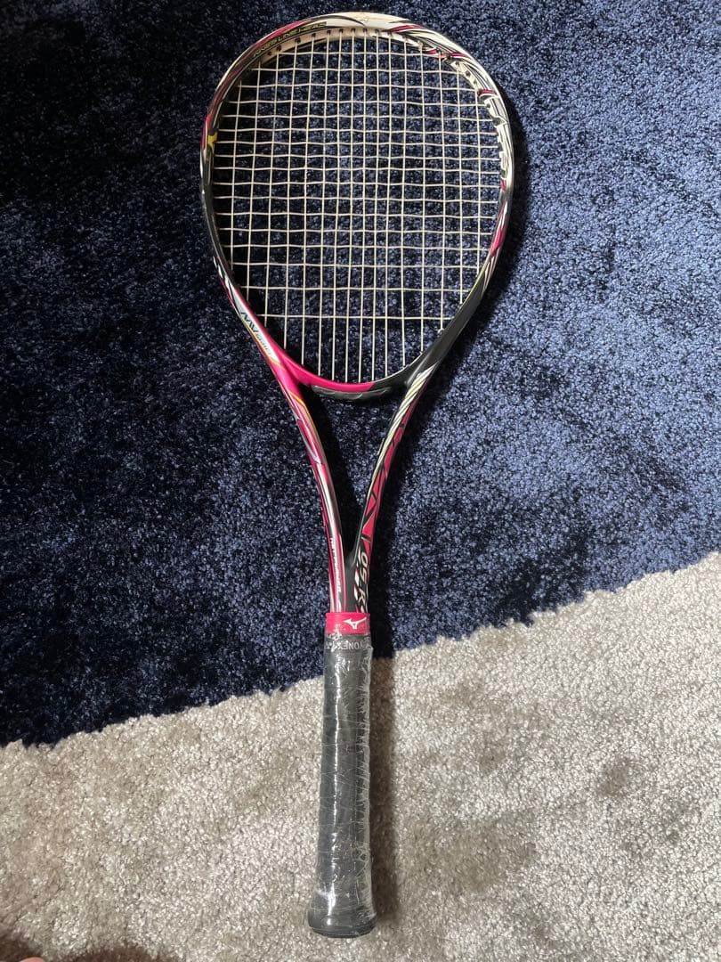 【2本セット】ミズノ SCUD 05-R ＆TX900 軟式テニスラケット