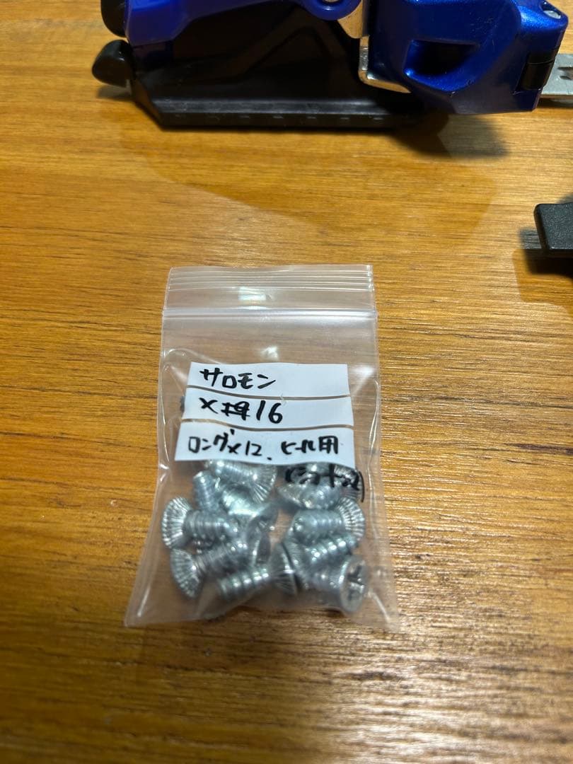 Salomon X16 アルペンビンディング 青