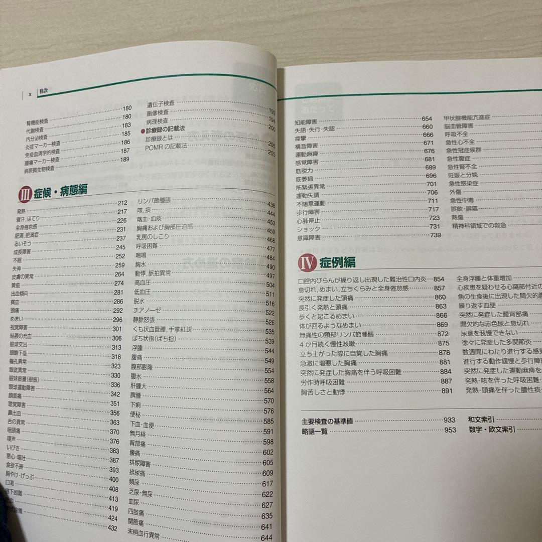 内科診断学　⭐︎