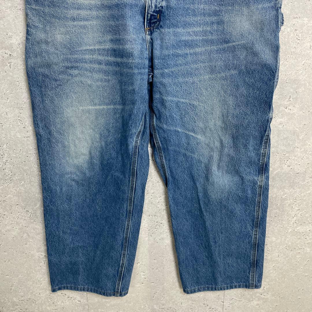 カーハート　ペインターパンツ　デニム　ジーンズ　ブルー　W42 L29相当