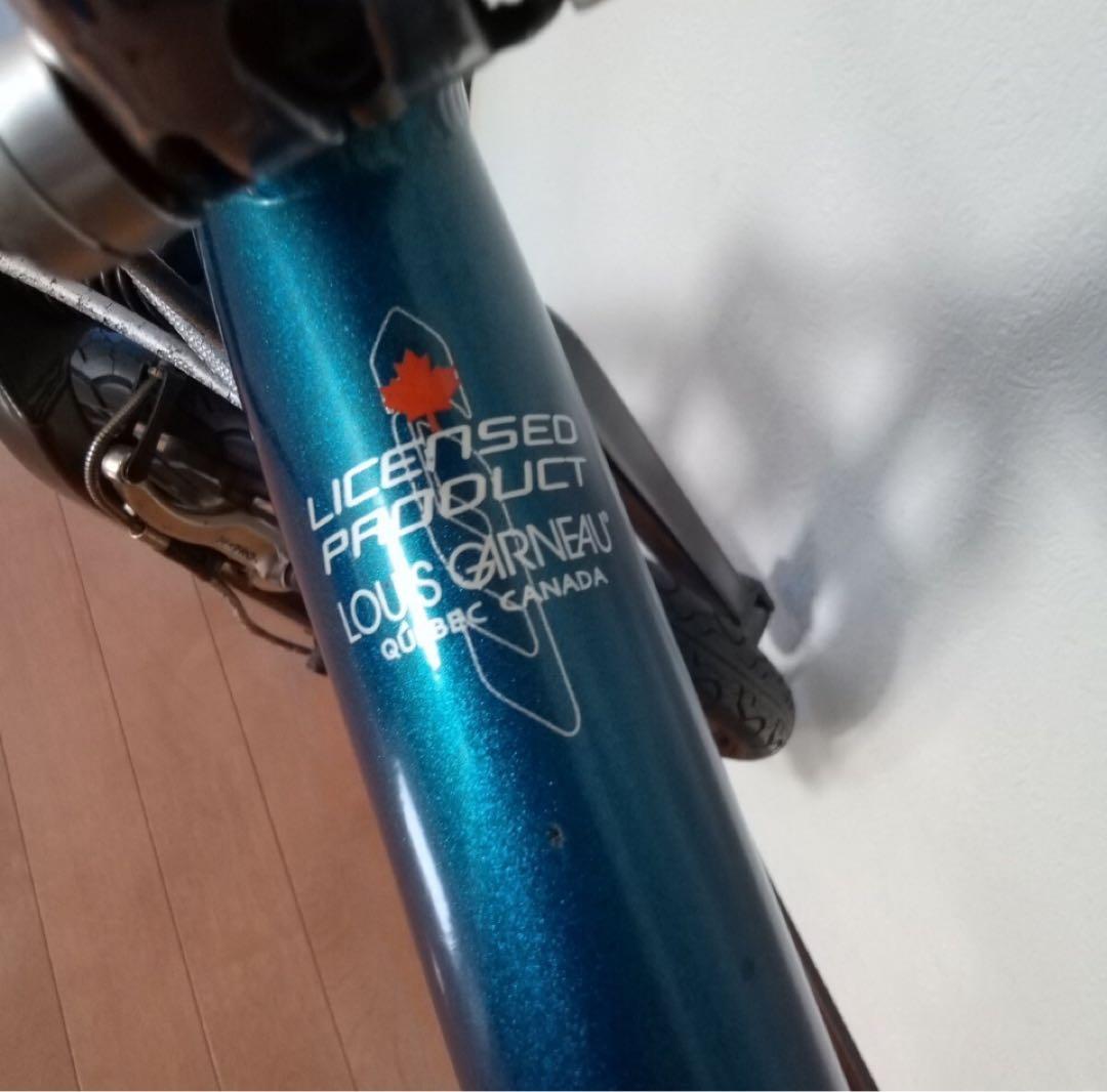 kimoolish専用ルイガノ「JEDI 」ブルー&ガンメタ自転車ミニベロです。