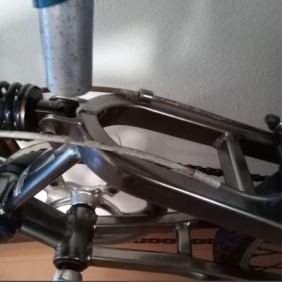 kimoolish専用ルイガノ「JEDI 」ブルー&ガンメタ自転車ミニベロです。