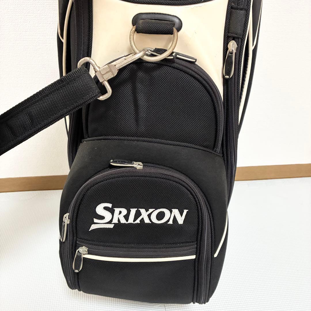 SRIXON スリクソン キャディバッグ ブラック ゴルフバッグ カート式