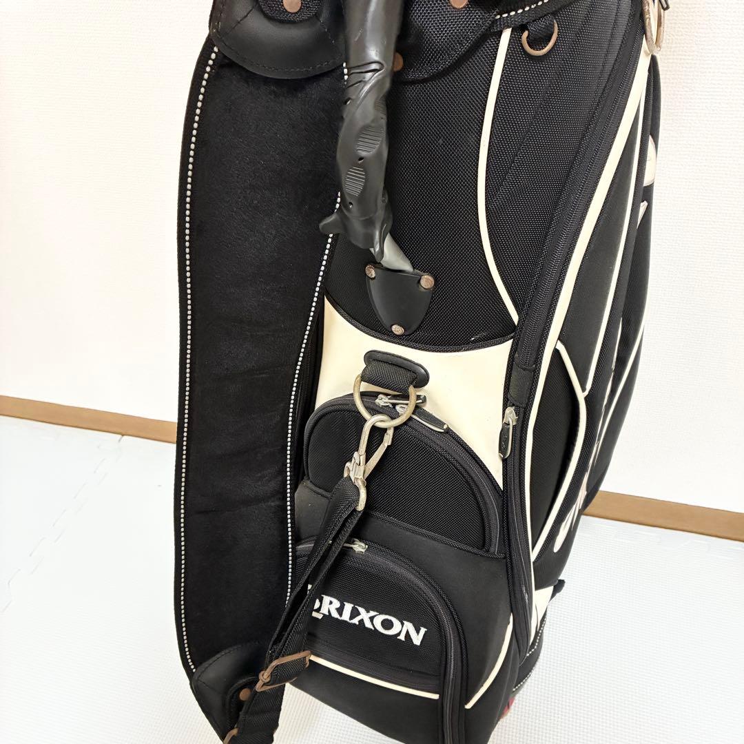 SRIXON スリクソン キャディバッグ ブラック ゴルフバッグ カート式