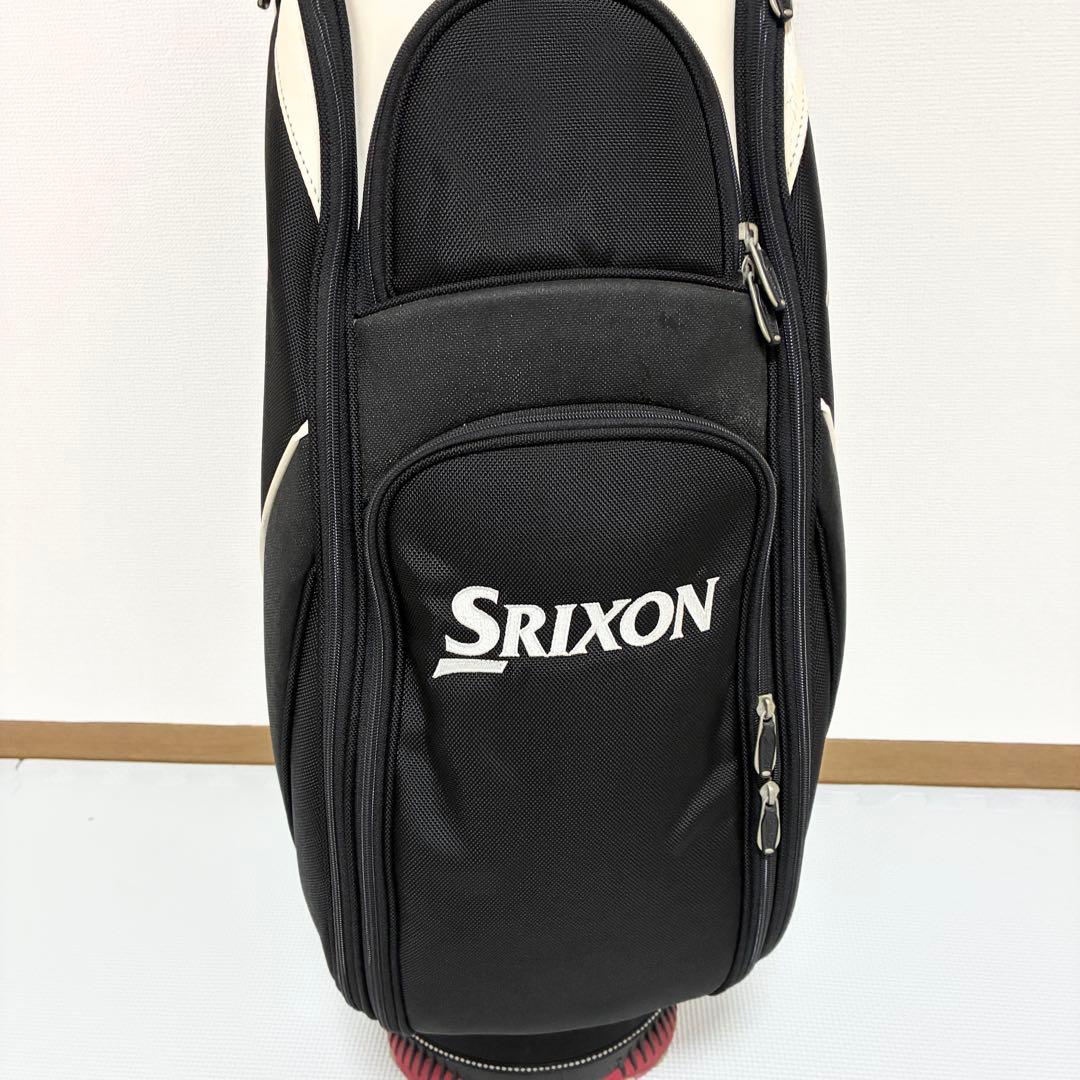 SRIXON スリクソン キャディバッグ ブラック ゴルフバッグ カート式