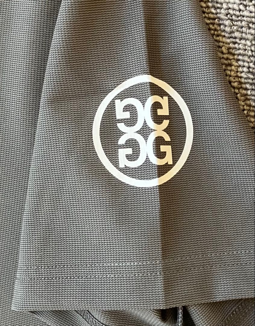 G/FORE ジーフォア Mサイズ モックネックT-シャツ グレー