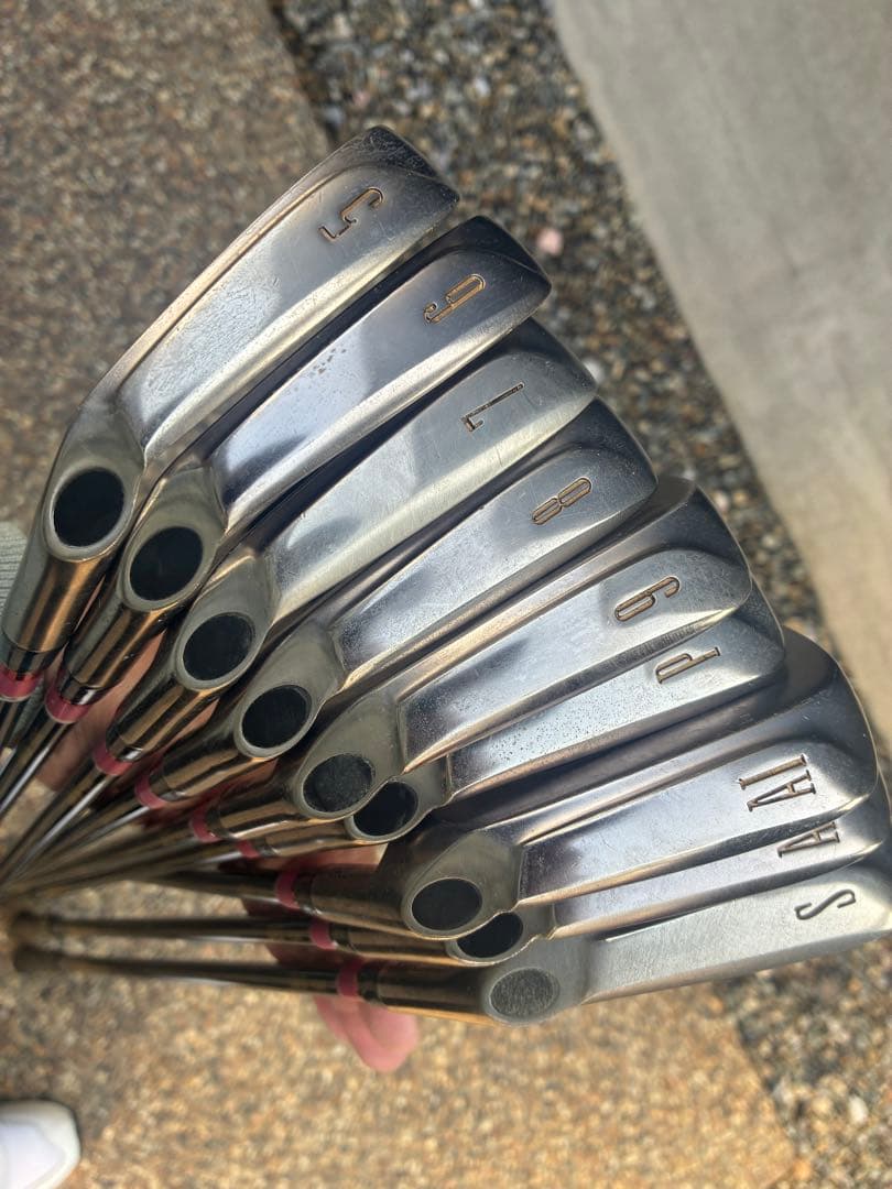 初心者おすすめ　アイアンセット 9本　カーボンシャフト　フレックスS